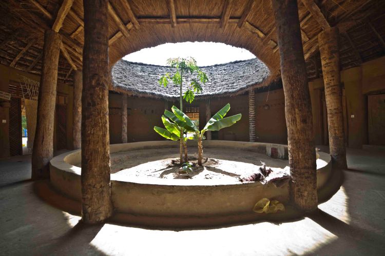 Interior Albergue Turístico estilo “Casa Impluvium”.